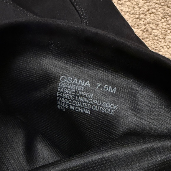 Steve Madden Osana Black Suede Over the Knee Boots Size 7.5 - Picture 13 of 16